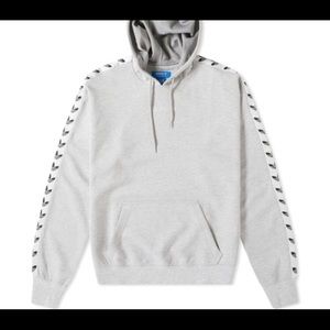 Gray Adidas TNT Tape Hoodie